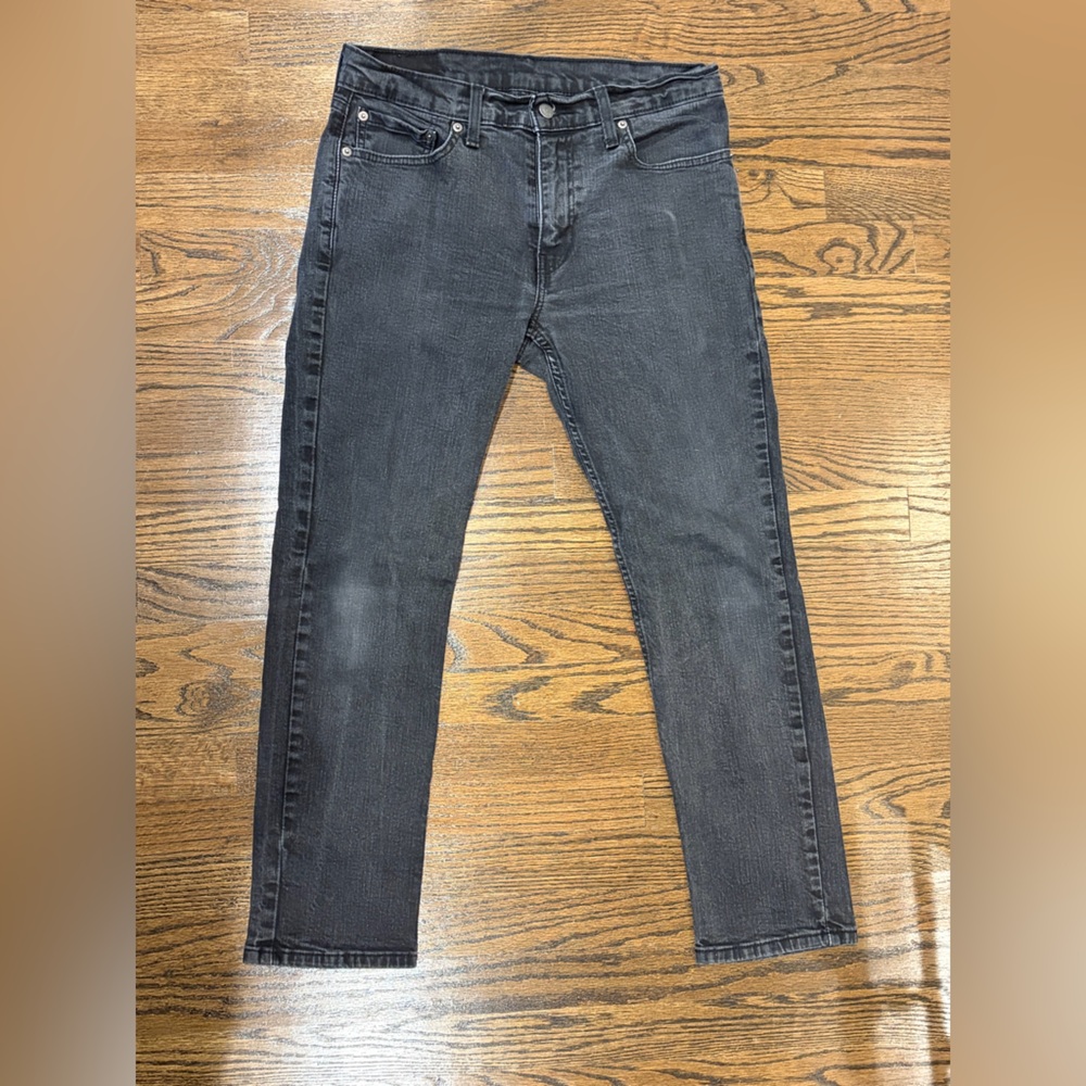 L Levis 511 Men's Black Jeans - 32x29 - Slim Fit